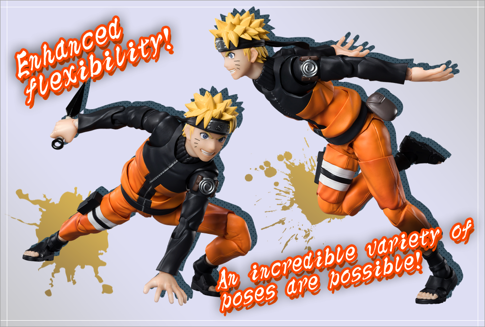 The range of motion is super strengthened! Posing that can be transformed freely is possible!