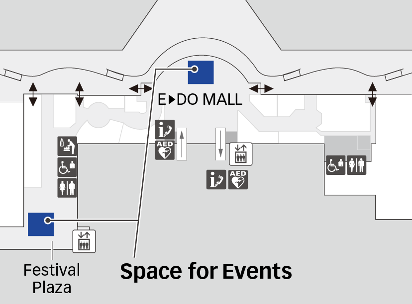 Terminal 3 5F Map