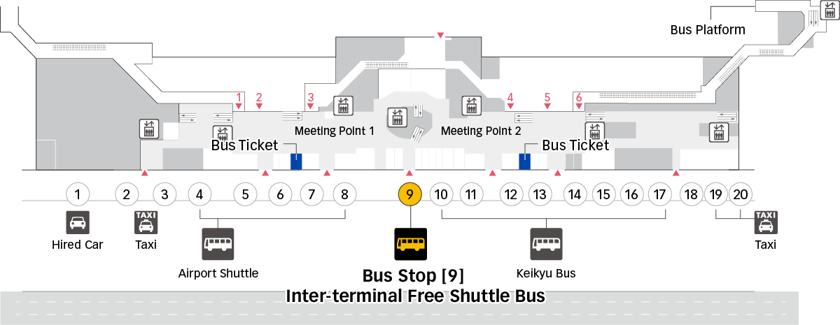 T2 Terminal 2 Bus Stop image