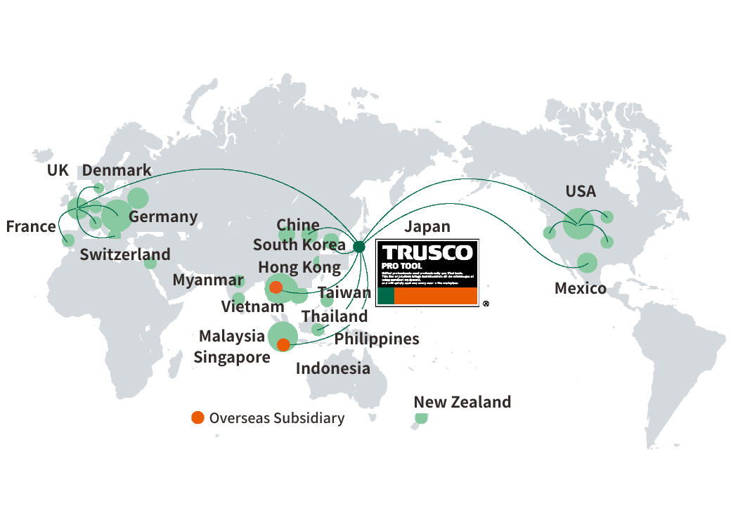 Respond to MRO demand from around the world