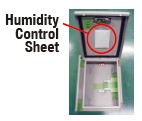 Example of using Humidity Control Sheet