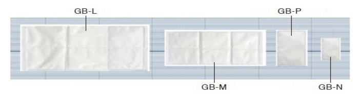 Humidity Control Sheet image: There are 4 sizes. The specifications are as follows.