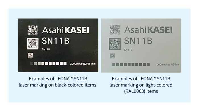 LEONA™ SN series laser marking (black/light color)