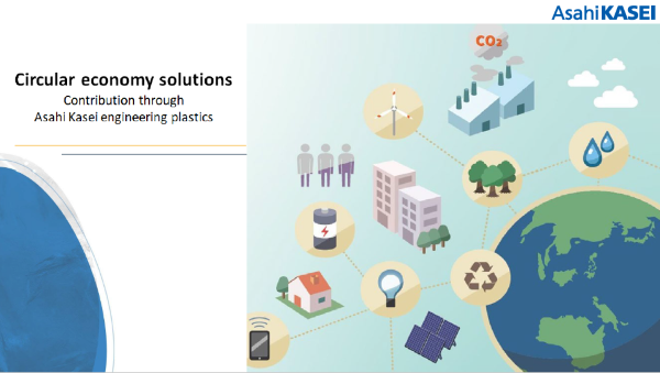 Circular economy solutions Contribution through Asahi Kasei engineering plastics 