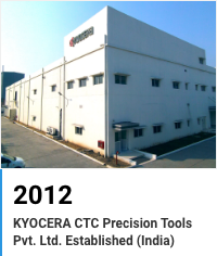 2012 Gründung der CTC Precision Tools in Indien