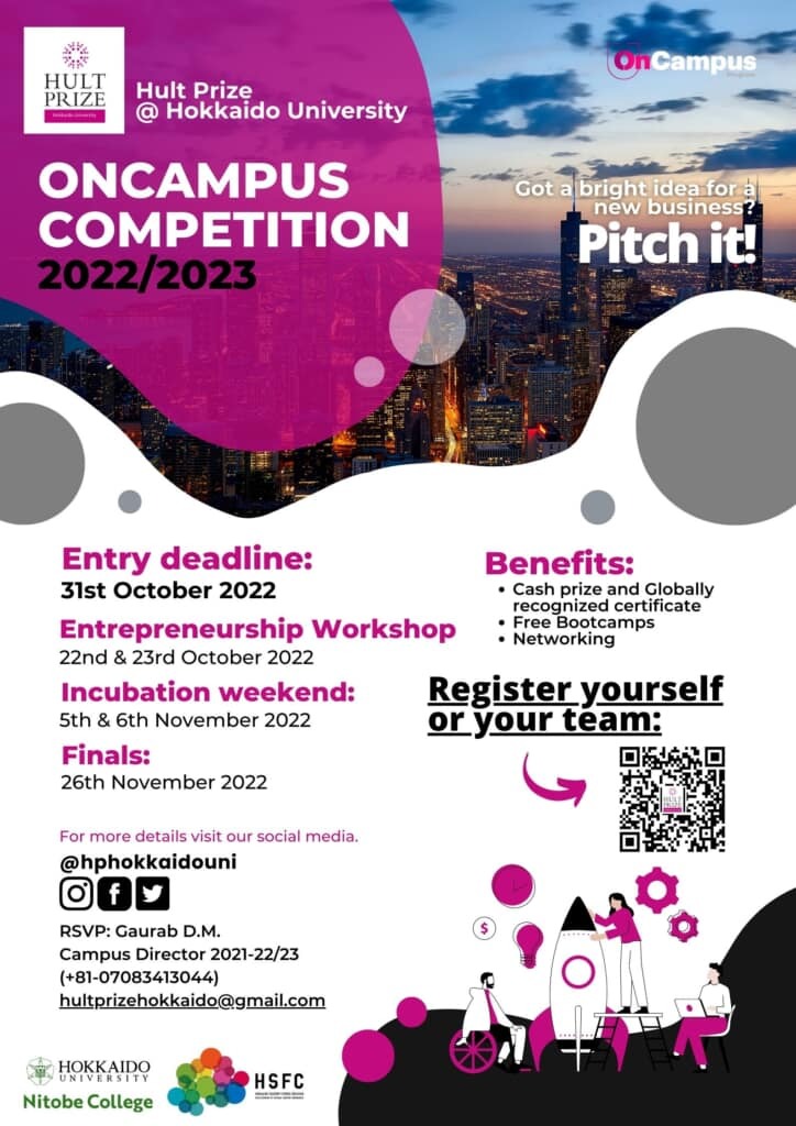 Call for students to participate “Hult Prize On Campus Competition 2022-2023”
