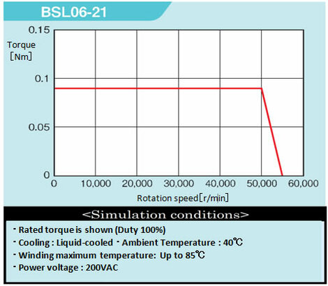 Rotating torque curve BSL06-21