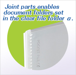 The points that can be set in the clear book α are joint parts.