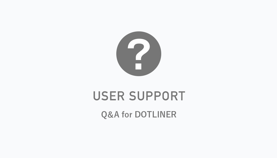 Link to user support page
