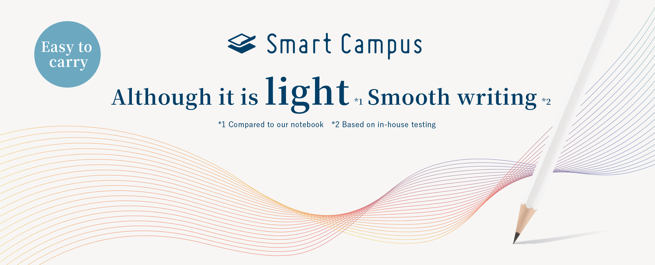 Smart Campus Light yet smooth writing experience