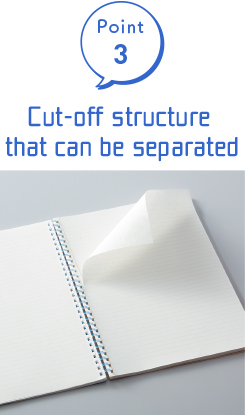 Point3: cutoff type structure that can be separated